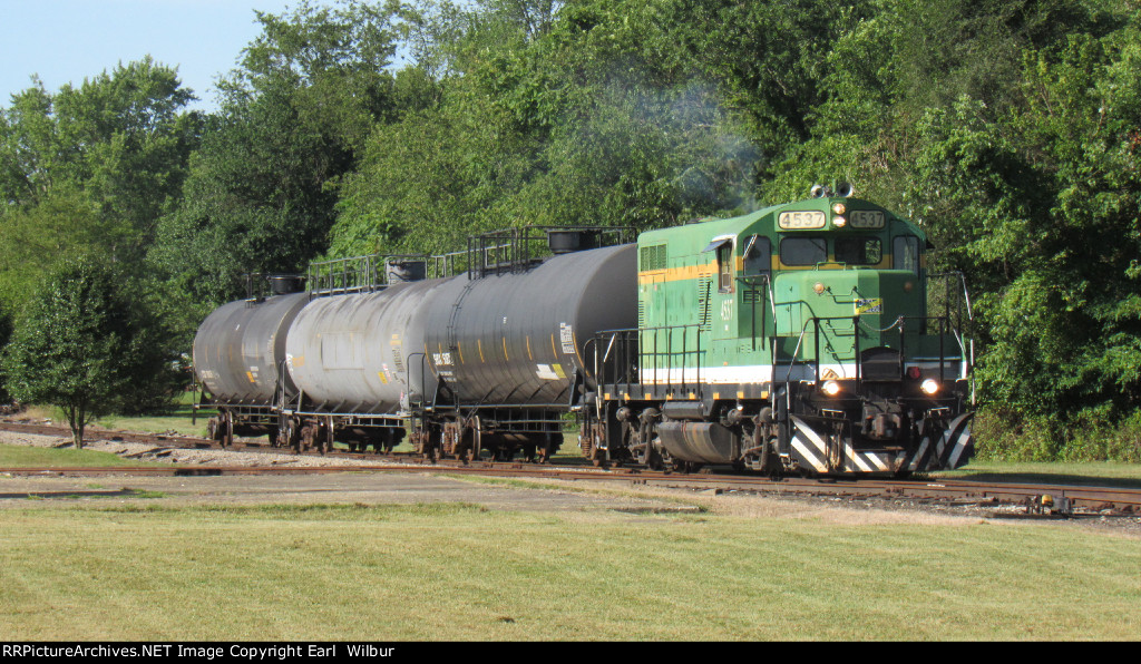 Ohio South Central Railroad (OSCR) 4537